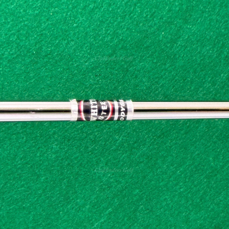 Odyssey White Steel Tri-Ball SRT 34" Single-Bend Mallet Putter Golf Club w/ HC