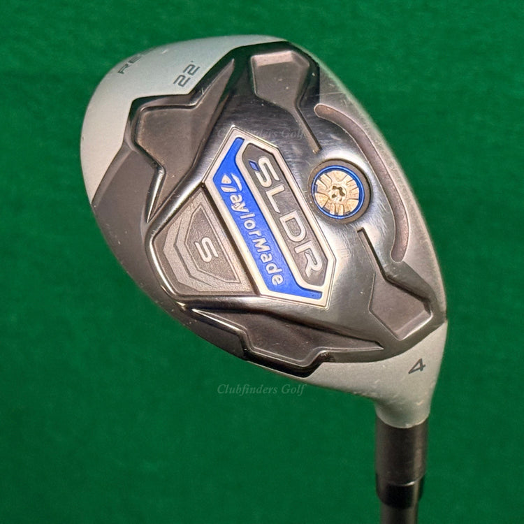TaylorMade SLDR S Rescue 22° 4 Hybrid Fujikura Speeder 72h Graphite Seniors