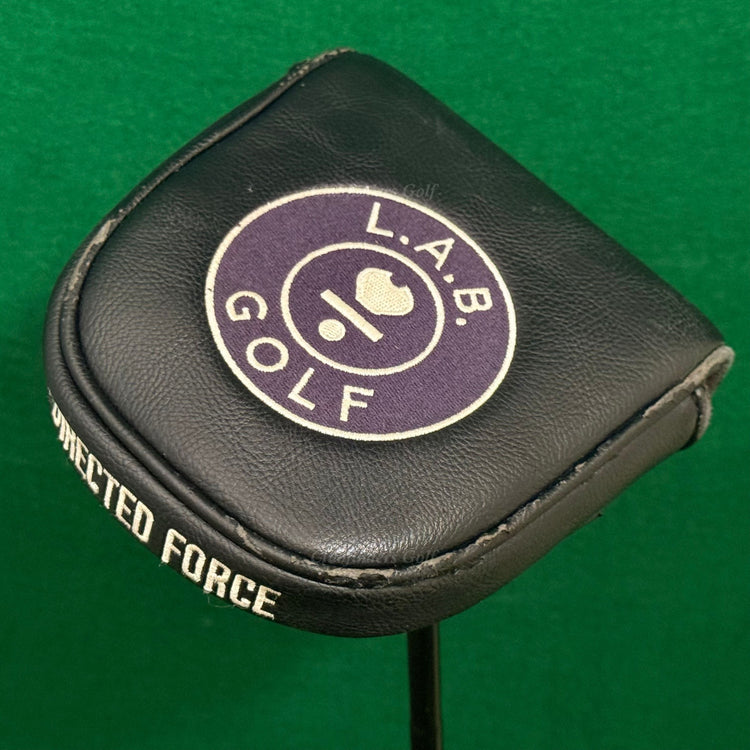 LAB Golf '24 DF3 Black 33.5" Center-Shaft Putter Matte Black Stepped Steel w/ HC