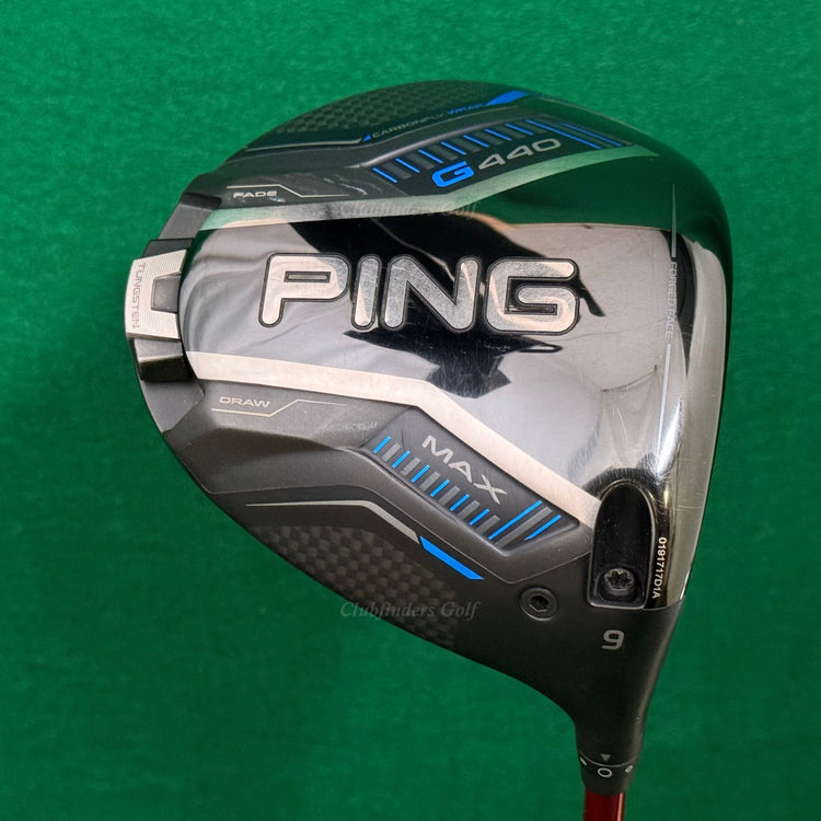 Ping G440 MAX 9° Driver Fujikura Speeder NX 50-R Graphite Regular w/ HC
