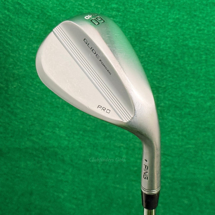 Ping Glide Forged Pro Black Dot 60-S10 60° Lob Wedge DG 120 S300 Steel Stiff