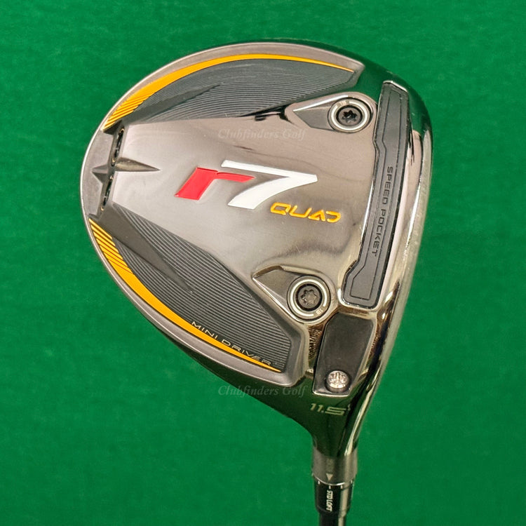 TaylorMade r7 Quad Mini Driver 11.5° Driver Fujikura Ventus Blue TR 5-S Stiff