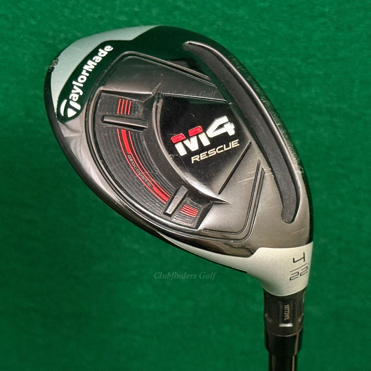 TaylorMade M4 Rescue 22° 4 Hybrid Fujikura Atmos Red 6-R Graphite Regular