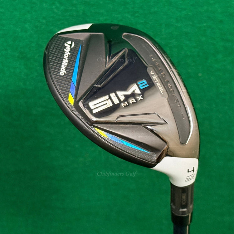TaylorMade SIM2 Max 22° 4 Hybrid Fujikura Ventus Blue 6-R Graphite Regular w/HC