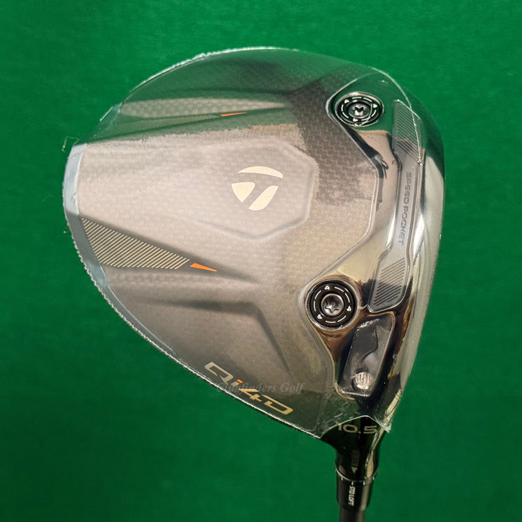 NEW TaylorMade Qi4D 10.5° Driver Mitsubishi REAX Blue 50 Graphite Stiff w/ HC