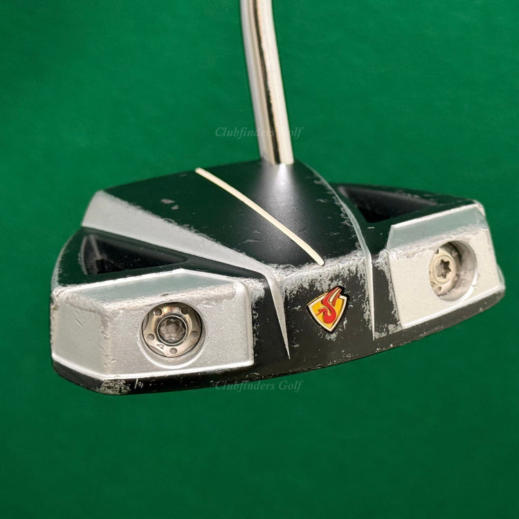 LH TaylorMade Rossa AGSI+ Inza 35" Single-Bend Mallet Putter Golf Club