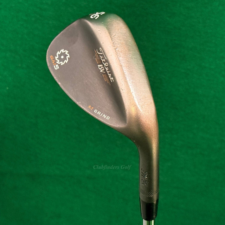 Titleist Vokey SM5 Black 56-10M 56° Sand Wedge Vokey Design Steel Wedge Flex