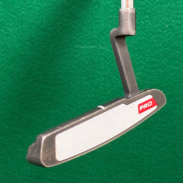 Odyssey White Hot Pro #1 Black 35" Plumbers-Neck Blade Putter Golf Club