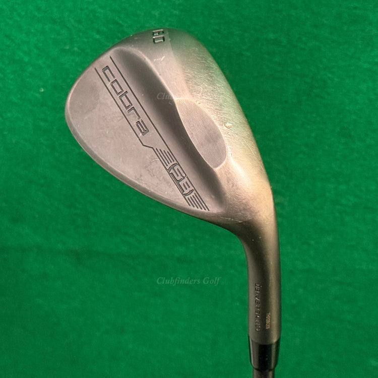 Cobra SnakeBite Black Versatile 60-8 60° Lob Wedge KBS PGI 70 Graphite Regular