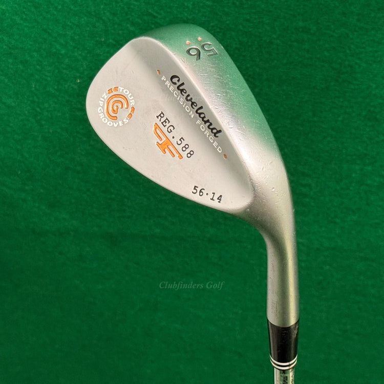 Cleveland REG. 588 Tour Zip Grooves 56-14 56° Sand Wedge Tour Concept Wedge Flex
