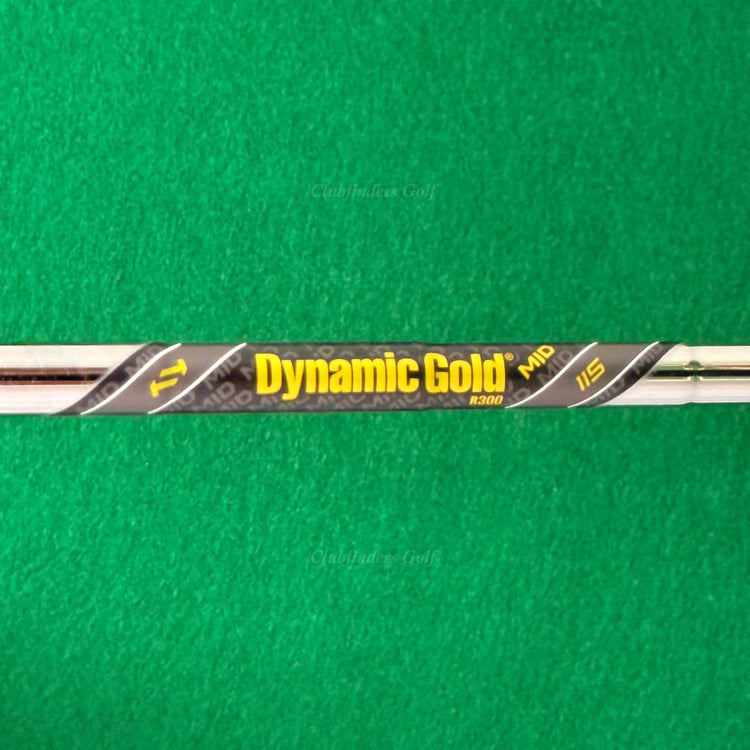 Titleist T300 2021 5-W1 Iron Set Dynamic Gold Mid 115 R300 Steel Regular