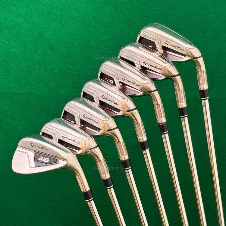 TaylorMade M6 5-AW Iron Set Factory KBS Max 85 Steel Regular