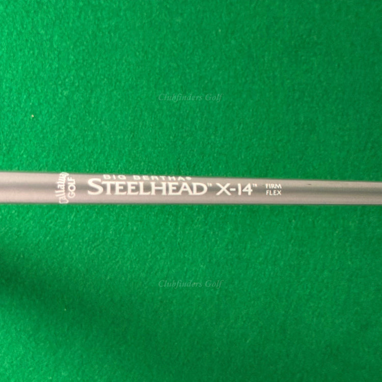 Callaway Steelhead X-14 3-PW Iron Set Factory Graphite Firm