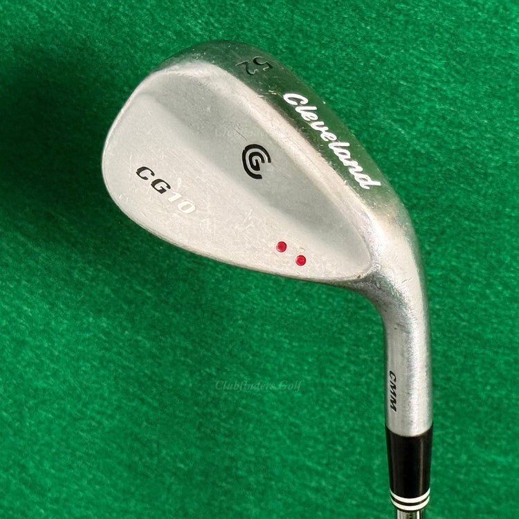 Cleveland CG10 CMM Chrome 52° Gap Wedge Cleveland Stepped Steel Wedge Flex