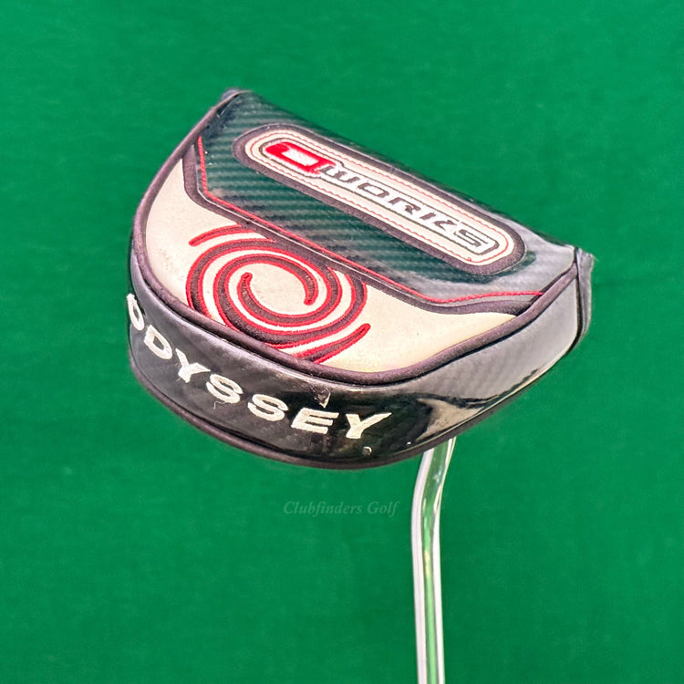 Odyssey O-Works Red Tank 7 38" Double-Bend Mallet Putter w/ Super Stroke & HC