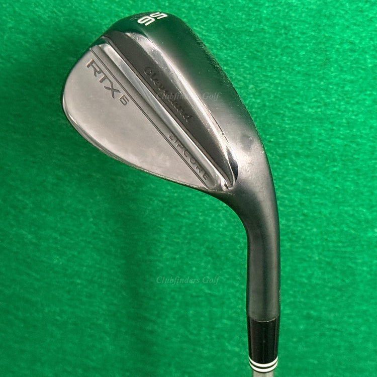 Cleveland RTX6 Zipcore Full Black 56-12 56° Sand Wedge C-Taper 130 Extra Stiff