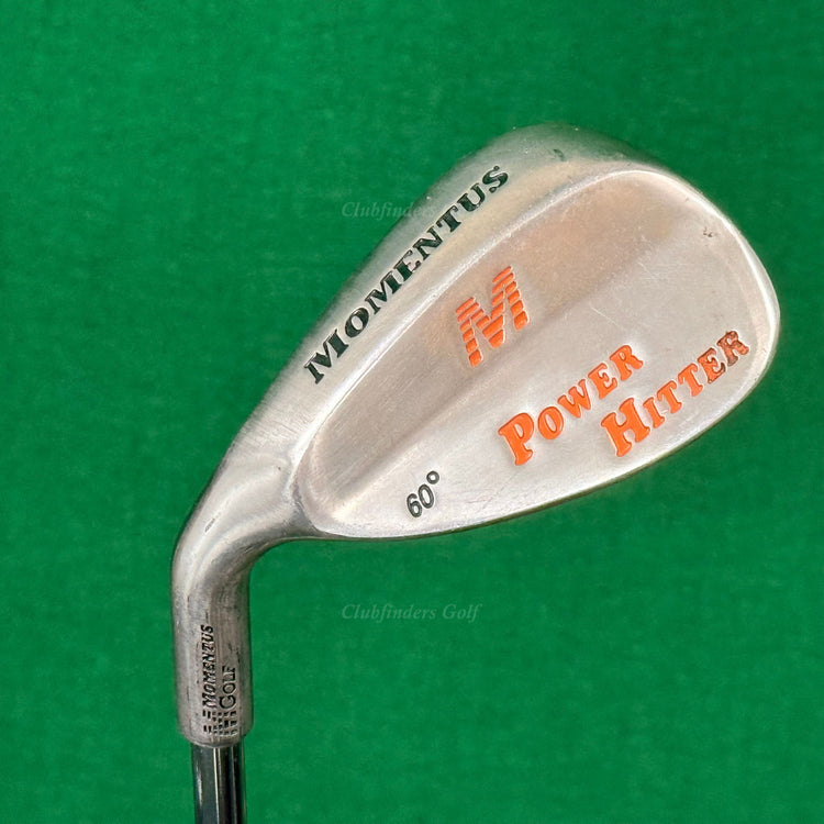 LH Momentus Golf Power Hitter 60° Lob Wedge Momentus Factory Steel Wedge Flex