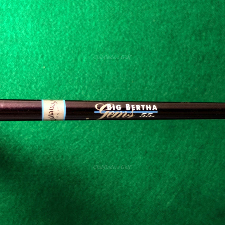 RARE Lady Callaway Big Bertha 2004 Fairway Wood 11 Factory Gems 55w Ladies