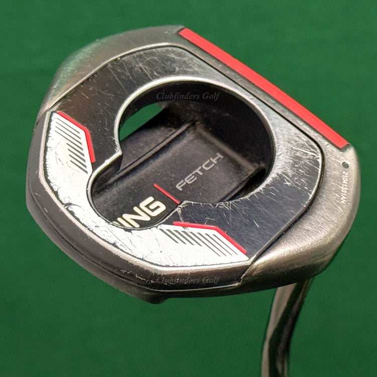 Ping Fetch 2021 Black Dot 35" Double-Bend Mallet Putter Golf Club w/ HC