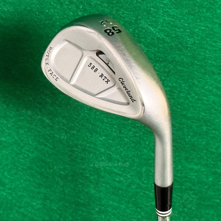Cleveland 588 RTX Rotex Face Chrome 58-12 58° Lob Wedge Dynamic Gold Wedge Flex