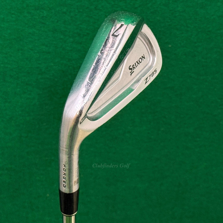 LH Srixon Z785 Forged Single 7 Iron KBS Tour 130-X Steel Extra Stiff