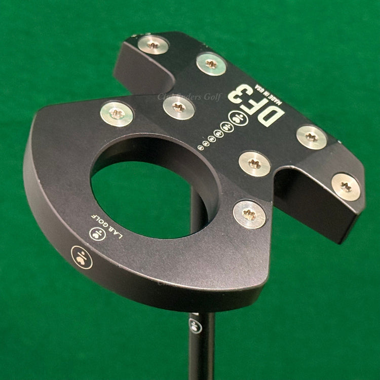 LAB Golf DF3 Custom Black 34" CS Mallet Putter LAB Golf x ACCRA Black