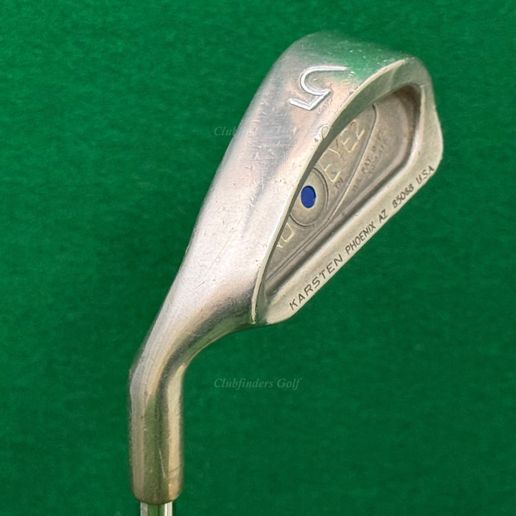 LH Ping Eye 2 Black Dot Single 5 Iron Stepped Steel Stiff