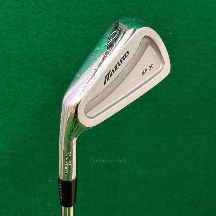 LH Mizuno MP-30 Forged Single 6 Iron True Temper Dynamic Gold S300 Steel Stiff