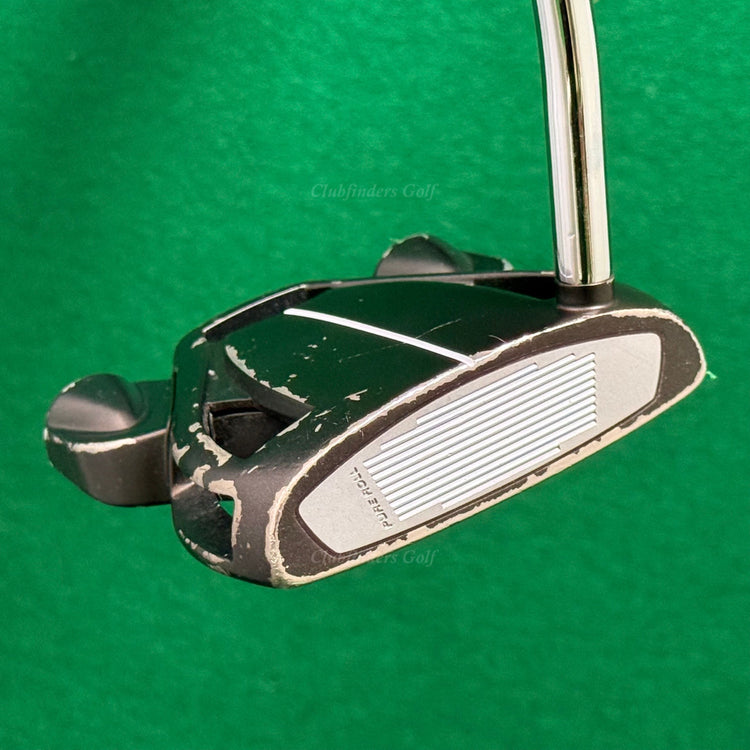TaylorMade Spider Tour Black 2020 34" Double-Bend Putter W/ Super Stroke