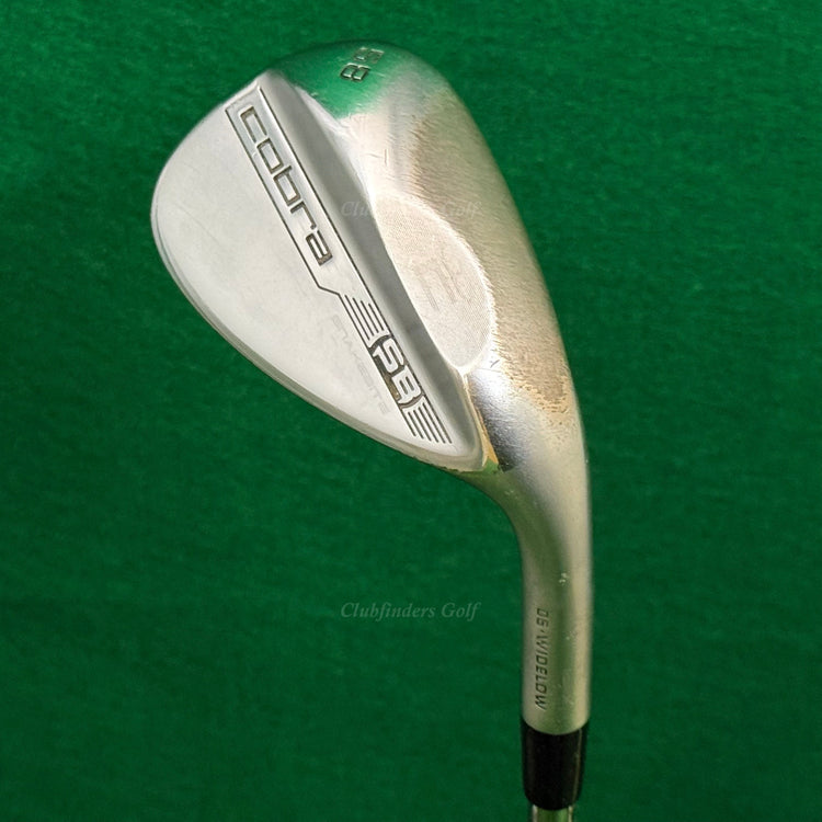 Cobra SnakeBite WideLow Chrome 58-6 58° Lob Wedge Vokey Design Steel Wedge Flex