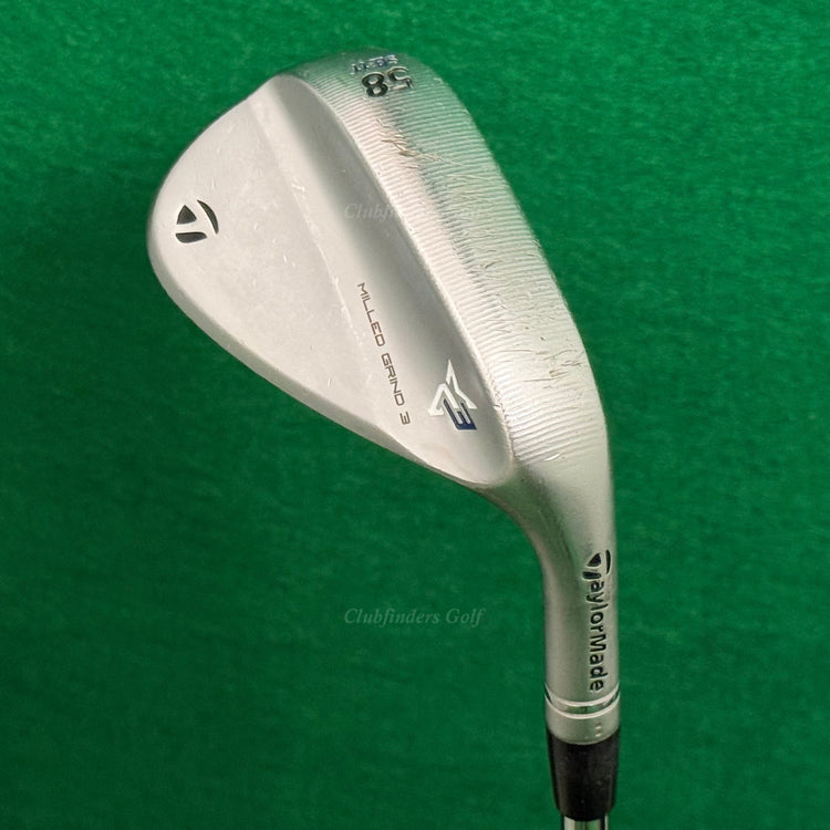 TOUR ISSUE TaylorMade Milled Grind 3 MG3 58-SB11 58° Lob Wedge DG 105 S300 Stiff