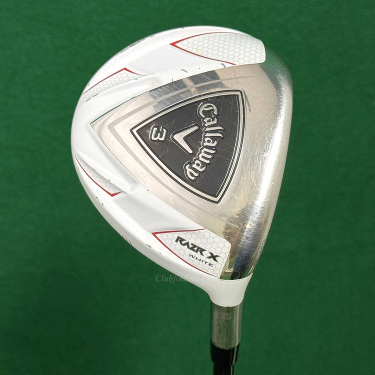 Callaway RAZR X White 3 Fairway Wood Grafalloy ProLaunch Axis 65R Regular