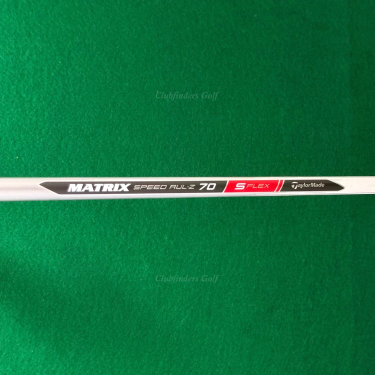 LH TaylorMade AeroBurner 22° 4 Hybrid Matrix Speed Rul-Z 70-S Graphite Stiff