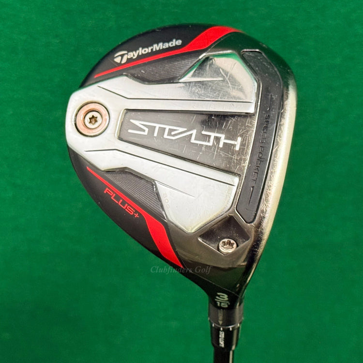 TaylorMade Stealth Plus+ 15° Fairway 3 Wood HZRDUS Smoke RDX 6.5 X-Stiff w/HC