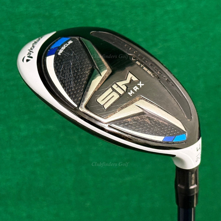 TaylorMade SIM Max 22° 4 Hybrid Fujikura Ventus Blue 5-A Graphite Seniors