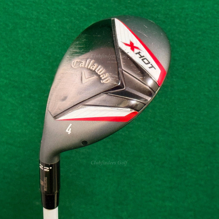 LH Callaway X Hot Pro 22° 4 Hybrid Callaway X Hot H 65-R Graphite Regular