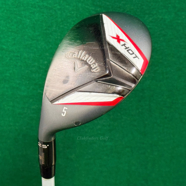 LH Callaway X Hot Pro 25° 5 Hybrid Callaway X Hot H 60-A Graphite Seniors