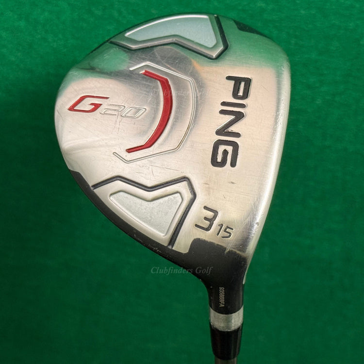 Ping G20 15° 3 Fairway Wood Factory Ping TFC 169F Graphite Regular