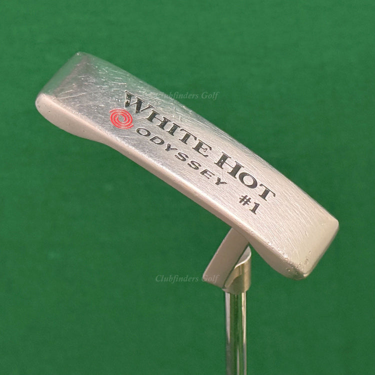 Odyssey White Hot Pro #1 Chrome Plumbers-Neck 35.5" Putter Golf Club