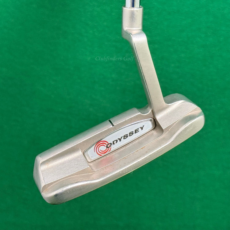 LH Odyssey White Hot XG #1 35" Plumber's-Neck Blade Putter Golf Club