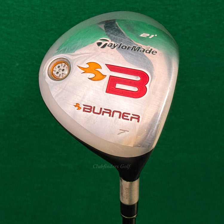 RARE! TaylorMade Burner 2008 21° Fairway Wood 7 REAX 49 Superfast Regular