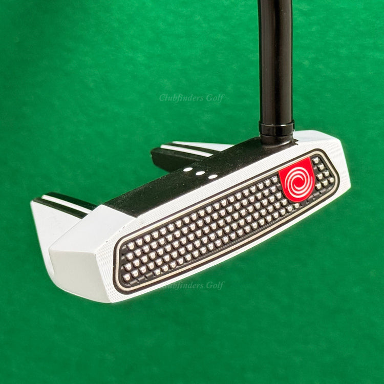 Odyssey O-Works 7 White/Black 35" Double-Bend Mallet Putter w/ Super Stroke