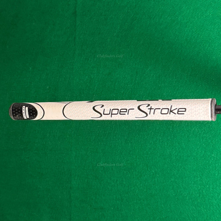 Odyssey O-Works 7 White/Black 35" Double-Bend Mallet Putter w/ Super Stroke
