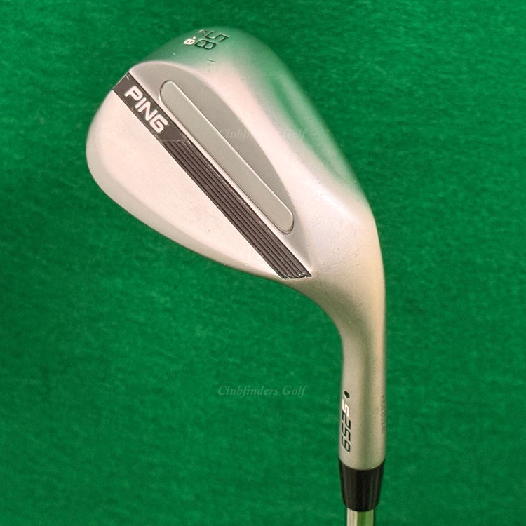 Ping S159 Chrome Black Dot 58-E8 58° Lob Wedge Ping Z-Z115 Steel Wedge Flex