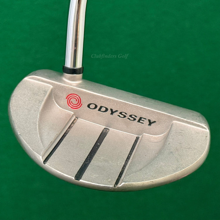 Odyssey! White Hot Pro V-Line 35" Double-Bend Mallet Putter Golf Club