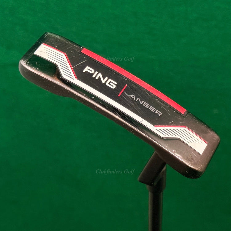 Ping 2021 Anser Black Dot 35" Crank-Hosel Blade Putter Golf Club Karsten