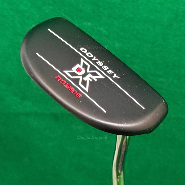 Odyssey DFX Black Rossie 35" Double-Bend Mid-Mallet Putter Golf Club w/ HC