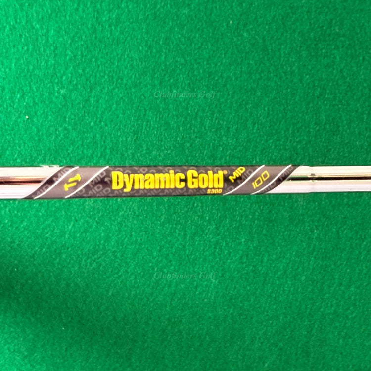 Ping G730 Black Dot 5-UW Iron Set Dynamic Gold 100 MID S300 Steel Stiff