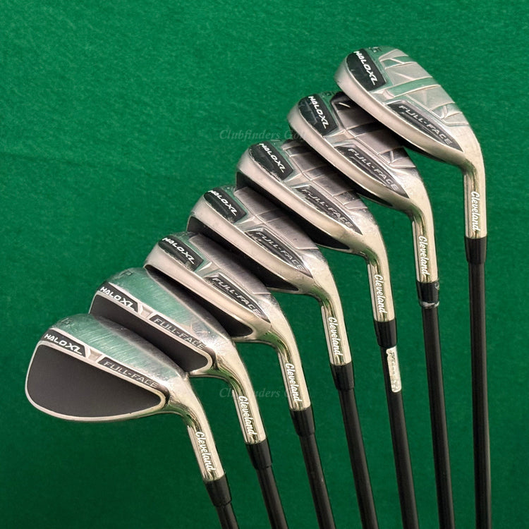 Cleveland Halo XL Full Face 5-GW Iron Set UST Helium 60I F2 Graphite Seniors
