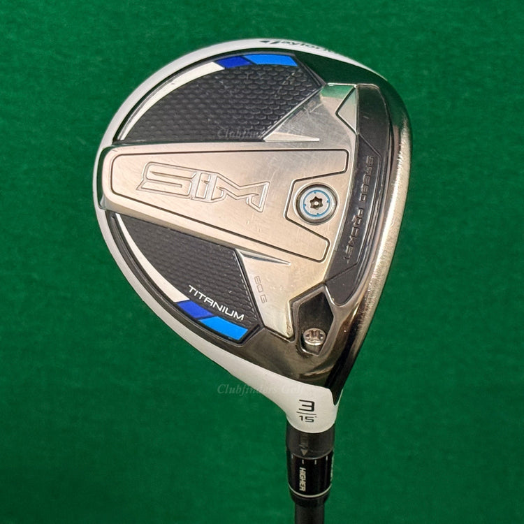 TaylorMade SIM Titanium 15° Fairway 3 Wood Motore Speeder TP 83-R Regular